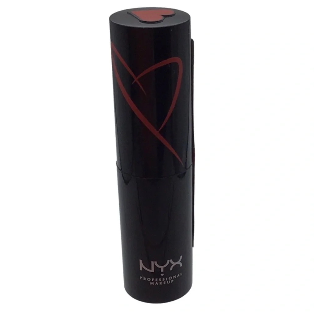 NYX Professional Makeup Shout Loud Satin Lipstick, (Red Haute) (NWT)